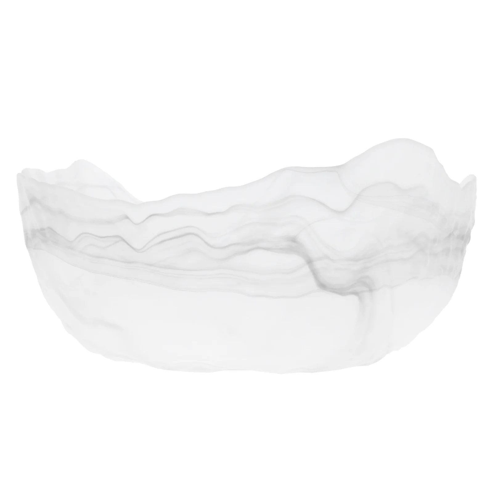 

Decoration Clear Glass Bowls Decorative Fruit Salad Dessert for Kitchen Serving