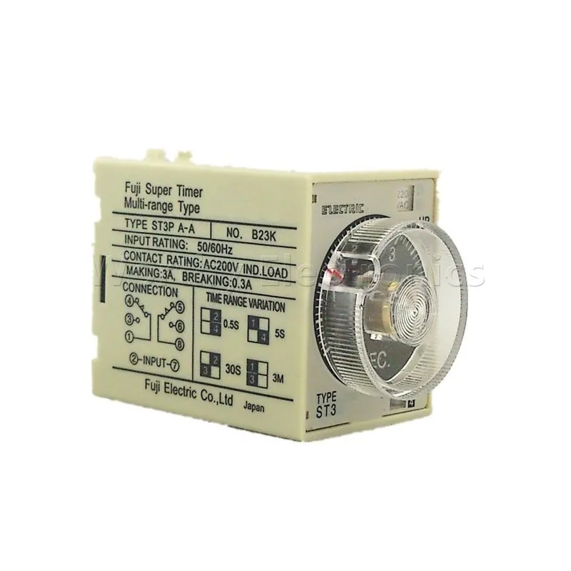 

Free Shipping 10pcs/lot Super Time Relay ST3PA-A