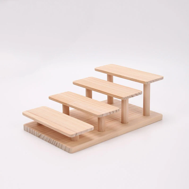 Wood Multilayer Sunglass Display Stand Bracelet Bangle Necklace Ring Jewelry Shelf Garage Kit Storage Holder