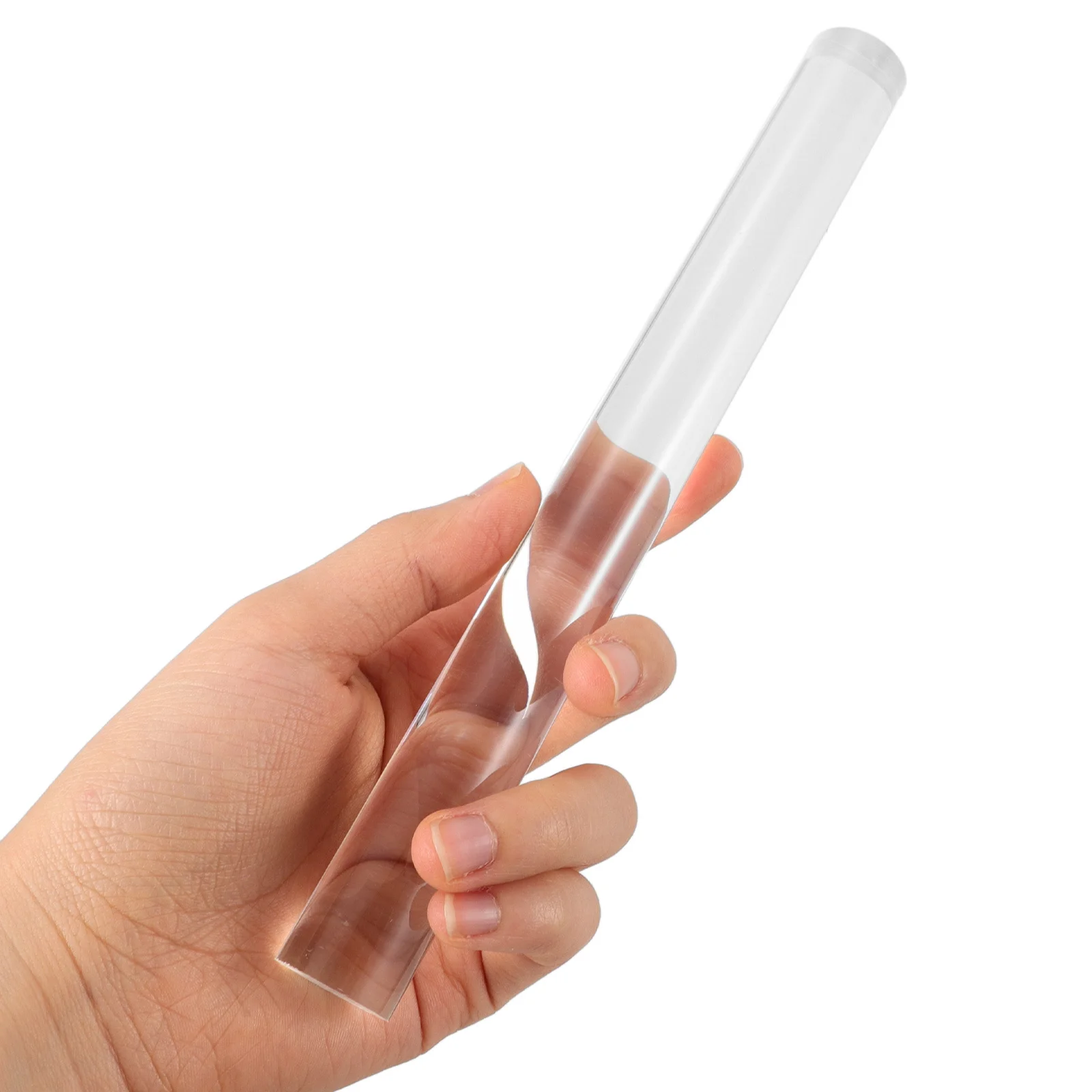 2 قطعة شفافة الاكريليك شوبك مجموعة شفافة الجوف الصلبة قضبان ل الفخار الطين النحت نحت DIY بها بنفسك الفن الحرفية المشاريع