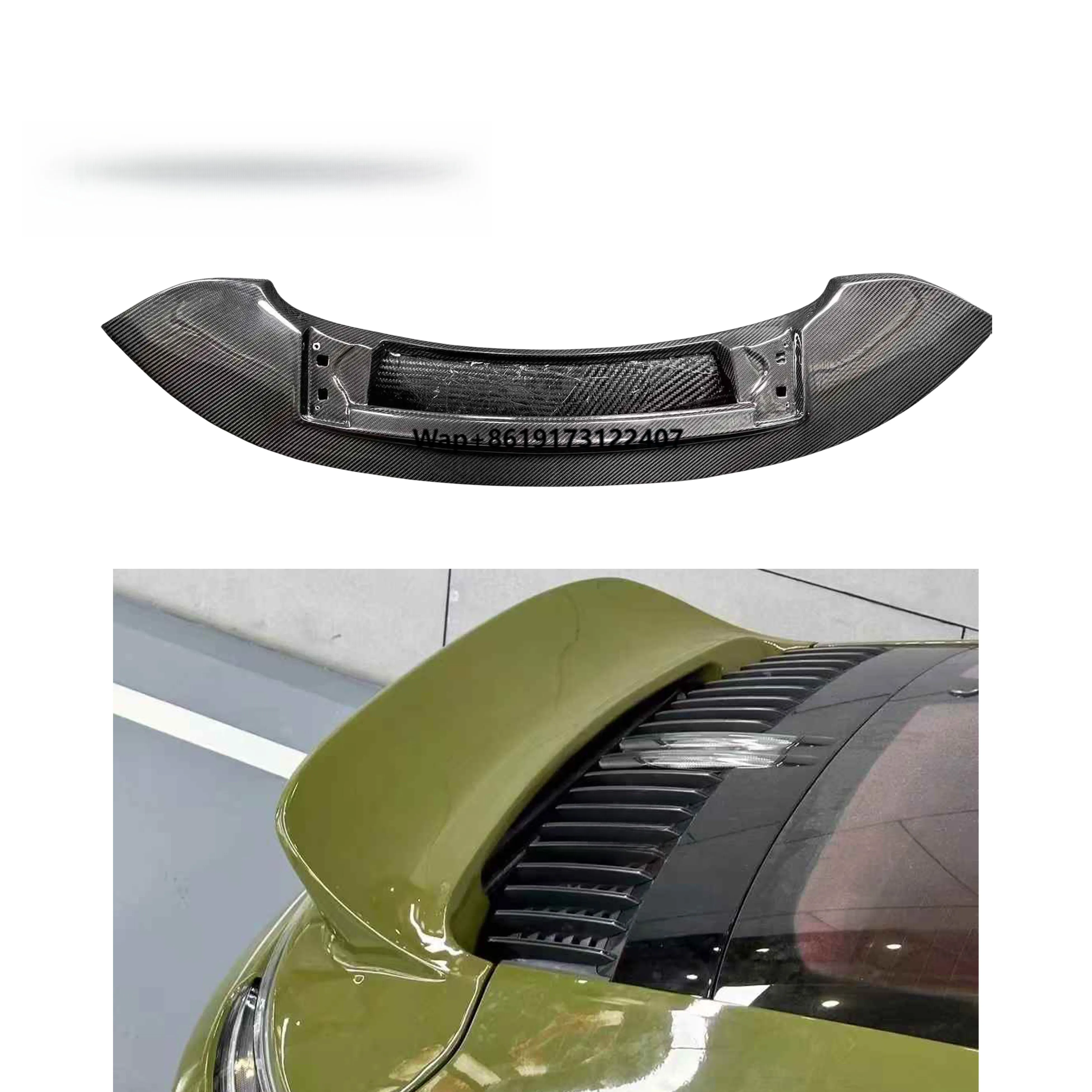 

Car Modification Kit Spoiler for 922 Retro Tongue Pressing Resin Carbon Fiber Rear Spoiler in Stock