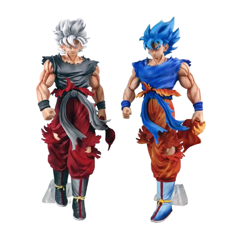 جديد أنيمي يدوية شخصية واحدة كيرين سوبر الأزرق Wukong أسبوعي اللون اللوحة سطح المكتب الديكور هدية سطح المكتب الديكور