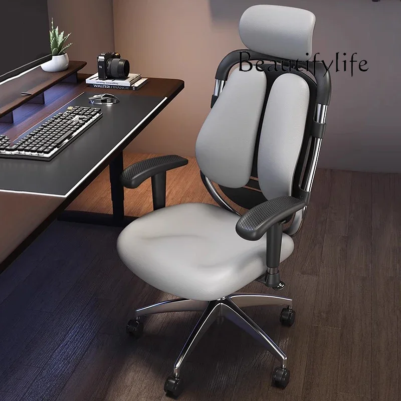 JJ مسند الذراع الاسترخاء كرسي مكتب الألعاب Luxairy تصميم الشمال قطب كرسي مكتب متنقل مريح الأبيض Sillas De Oficina الأثاث #2