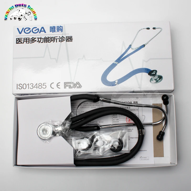 Dual Head Stethoscope Medical Multifunctional Stethoscope Echoscope Veterinary Equipment