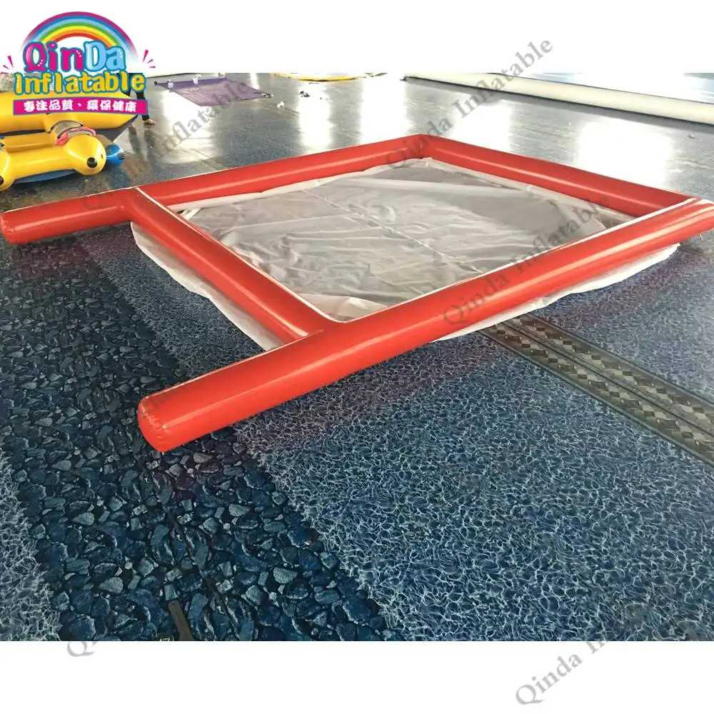 Nadmuchiwane wyposażenie do zabaw w wodzie, nadmuchiwany basen morski 4x3x3m, nadmuchiwany basen jachtowy chroniący przed meduzami