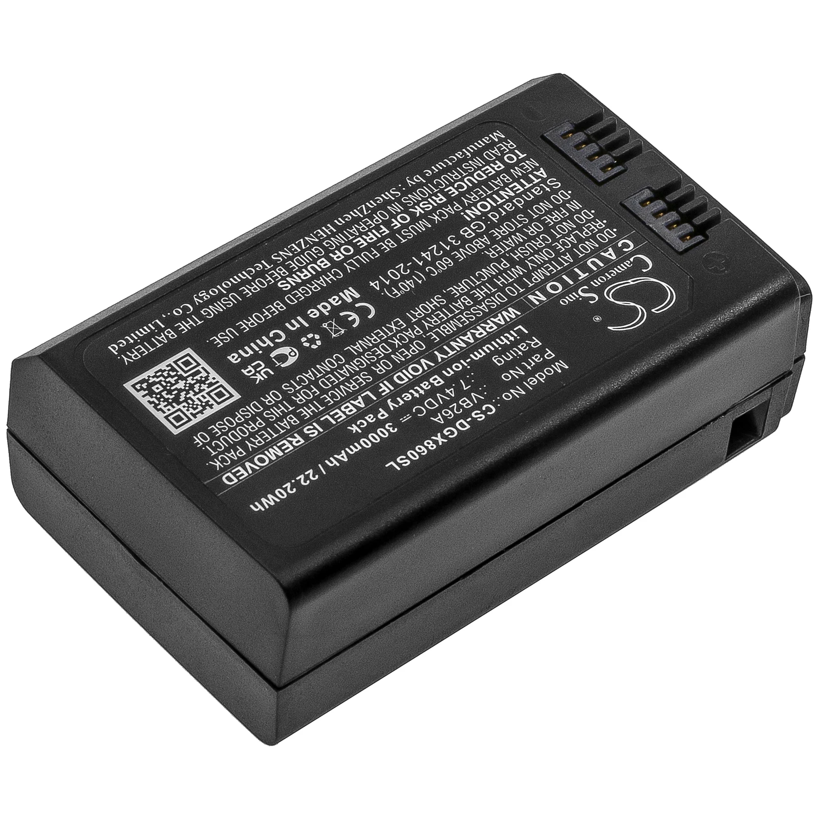 battery Cameron Sino batteries Strobe Lighting 7.4V 3000mAh for GODOX V860III VB26A VB26B CS-DGX860SL