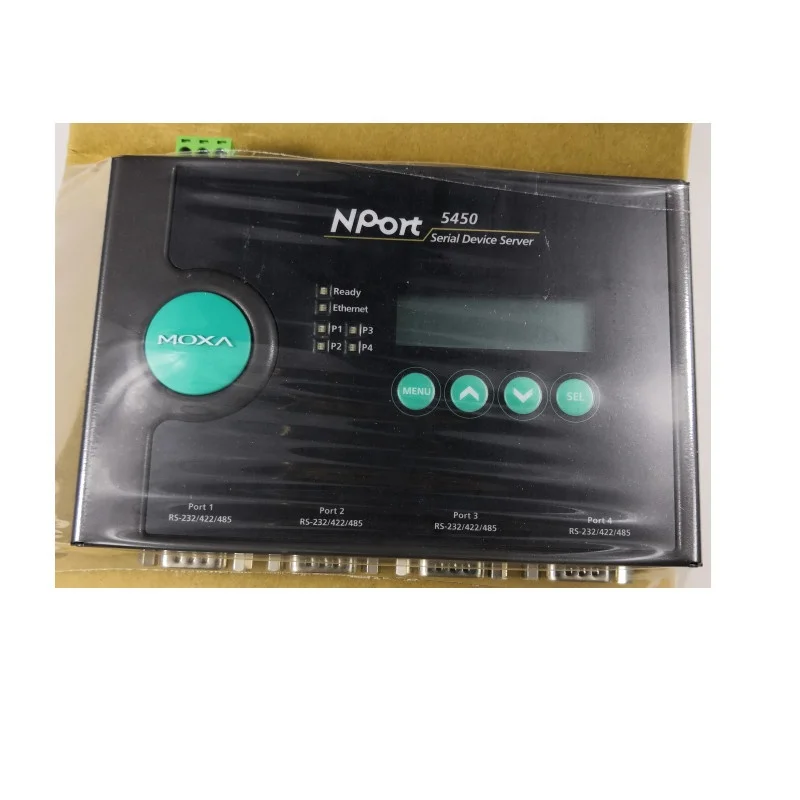 

MOXA NPort 5450 4-port RS-232/422/485 serial device server