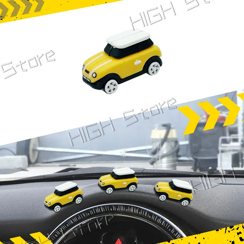 1Pcs Silicone Car Model Sticker Central Control Button Cover Dashboard Decoration For Mini Cooper R55 R56 R60 R61 F54 F55 F56