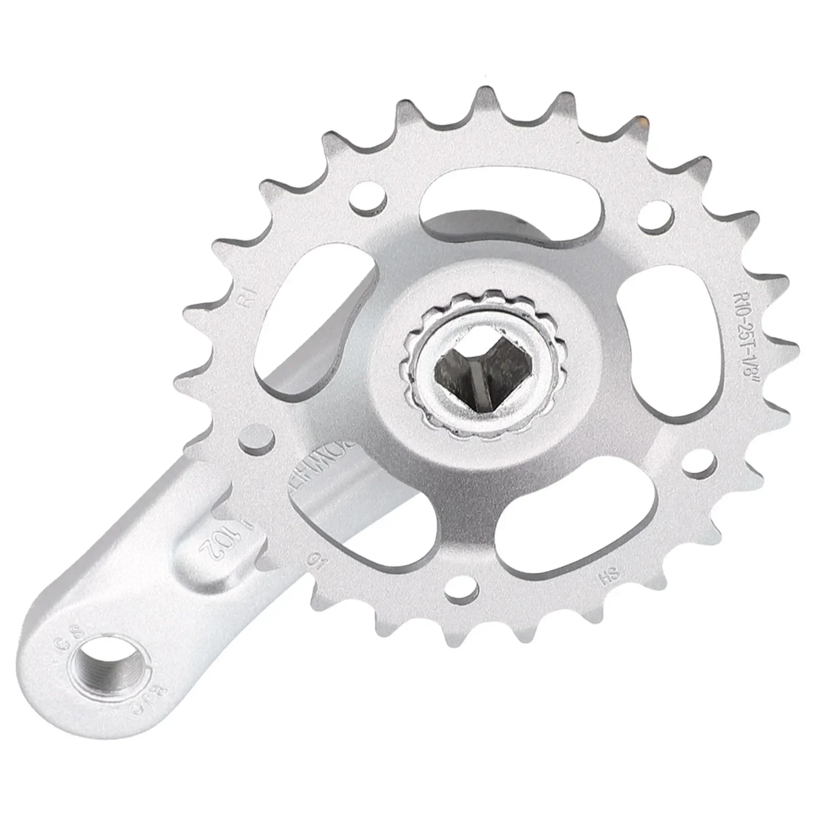 Children\'s Bicycle Bike Crank With 102mm/114mm Aluminum Alloy Crankset Lightweight Square Hole Design Druable