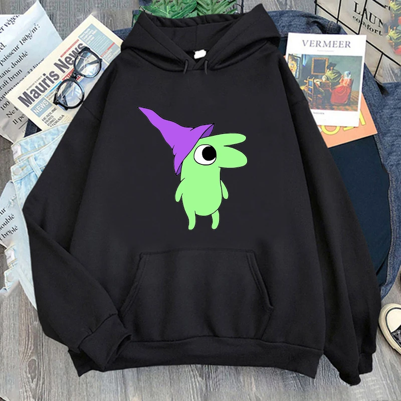 Smiling Friends Sweatshirts Fashion Aesthetic Hoodies Female/male Winter Fleece Clothing Oversized Crewneck Pullover Long Sleeve