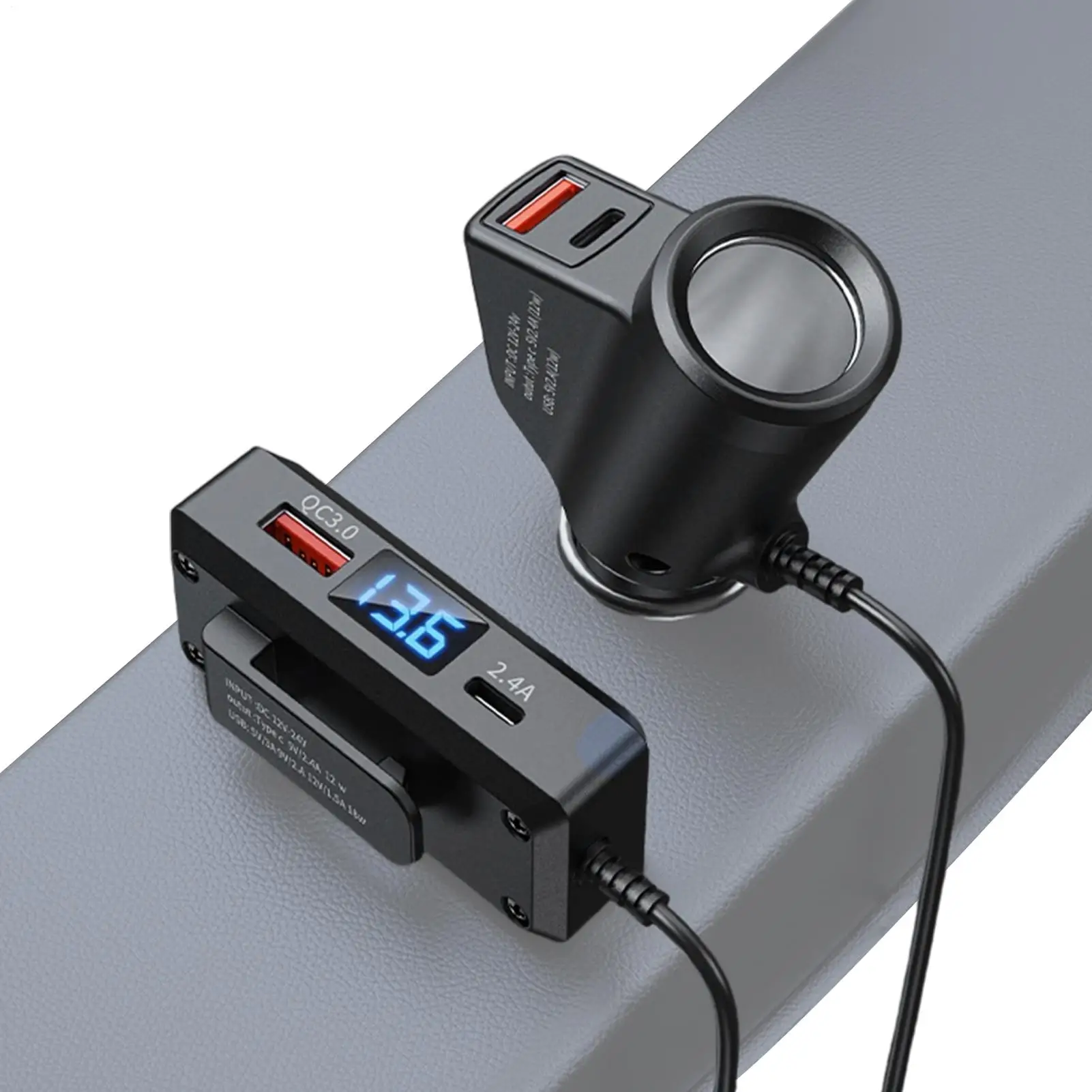 

Автомобильное зарядное устройство для телефона QC3.0 PD, автомобильный зарядный аксессуар, автомобильный зарядный адаптер для транспортных средств, грузовиков, автофургонов, седан, автомобильных смартфонов