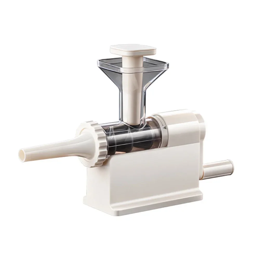Household Manual Sausage Machine Rotary Meat Stuffer with Enlarged Feed Opening Detachable Components Easy Cleaning