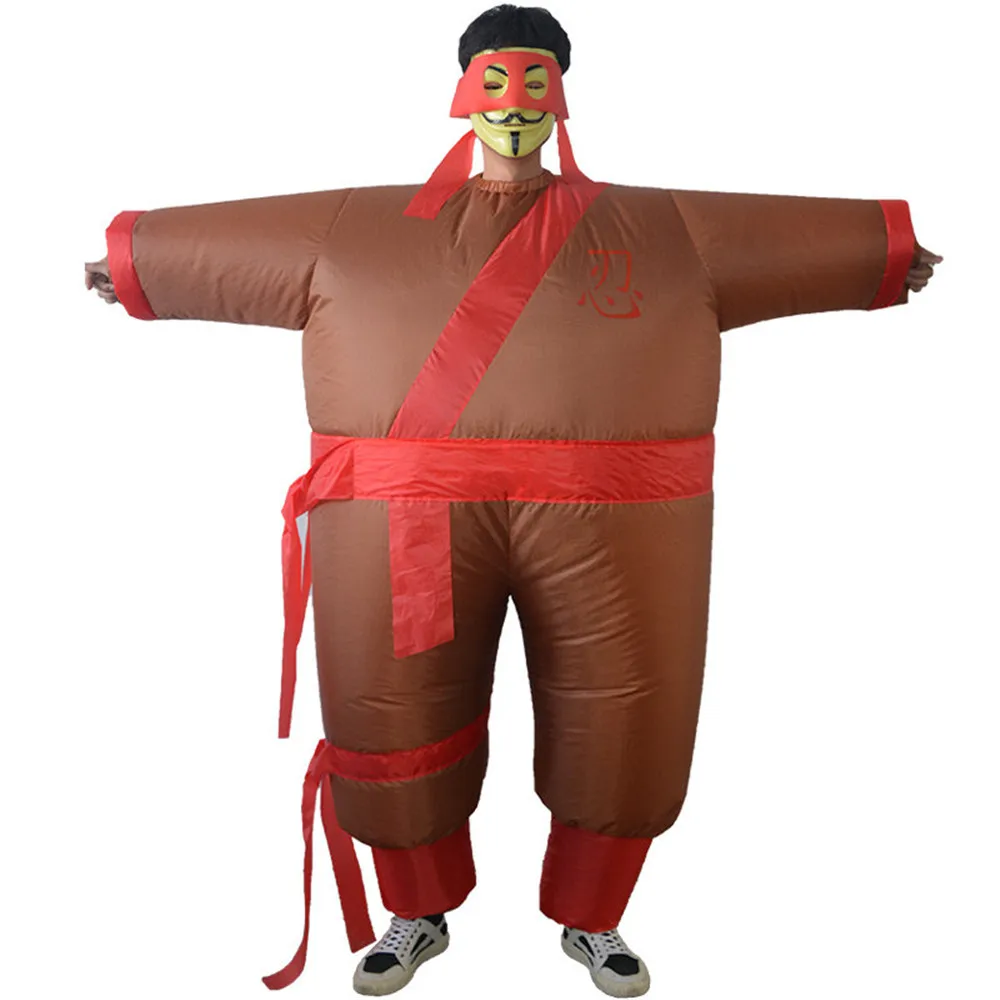 

Inflatable Clothing Halloween Performance Costume Cartoon Doll Walking Props Warrior Ninja Party Toys