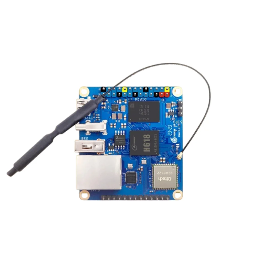 

Плата для разработки Orange Pi Zero 3 с 1/1.5/2/4 ГБ ОЗУ DDR4, WiFi5, Allwinner H618, с поддержкой WiFi, Bluetooth, BLE