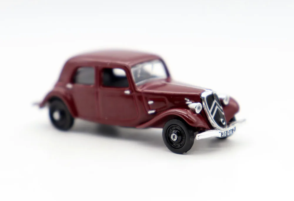 New 1 87 CiitRroenn 11 AL 1938 HO Scale Toy Cars Diecast Simulation Model for Collection Gift