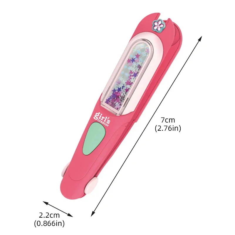 Hair Gem Bling Hair Jewels Diamonds for Girls Beauty Fashion Toy Interactive Dress up Kid Glitter Headwear Girls Christmas Gifts