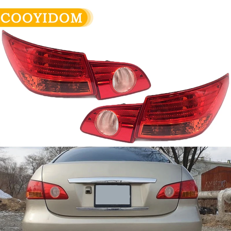

Car Rear Tail Light For Nissan Sylphy 2006 2007 2008 Brake Lamp Signal Lamp Warning Light Taillight Housing Without Bulb
