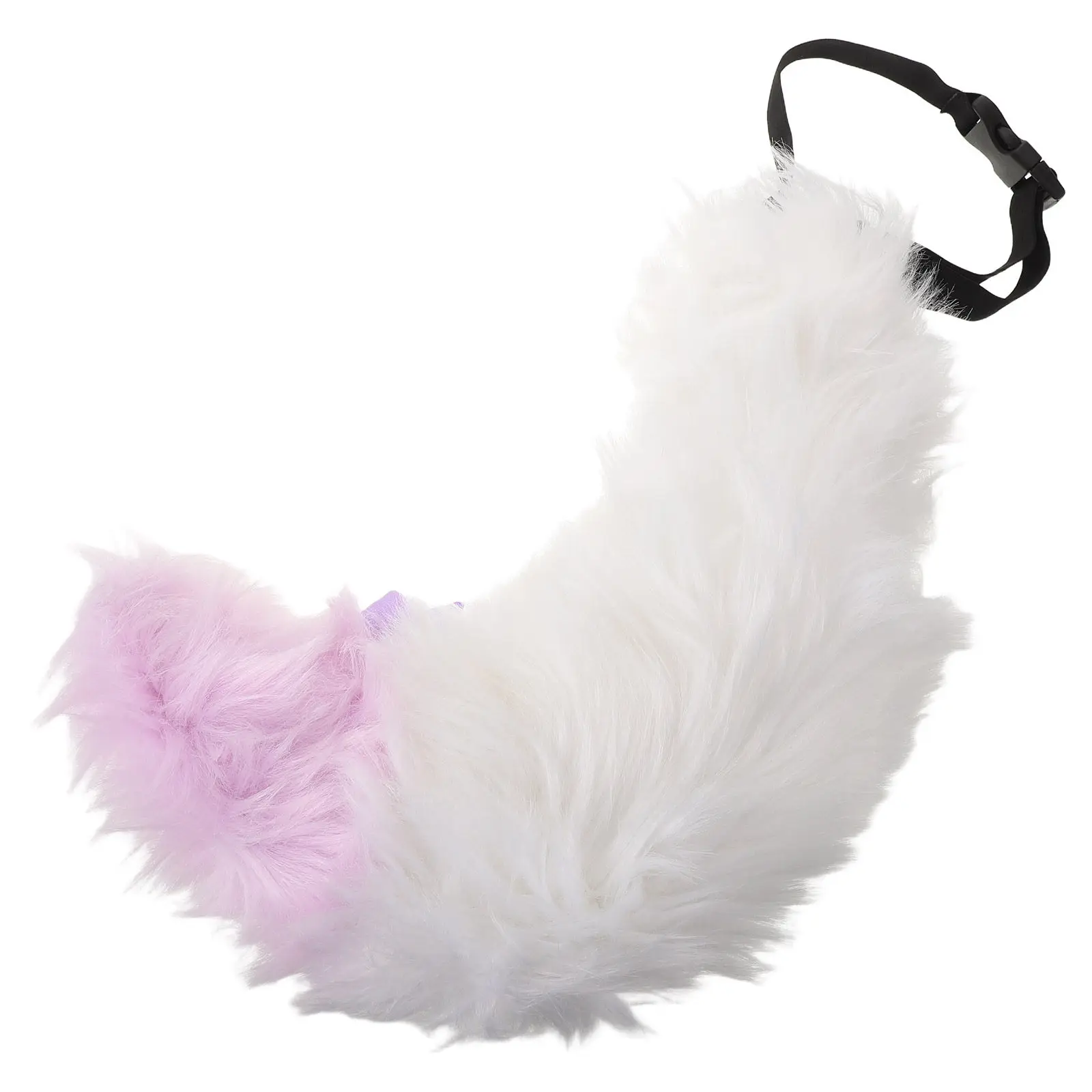 

Realistic Furry Fox Tail for Cosplay Halloween Party Adjustable Belt Animal Costume Accessory Wild Themed Event
