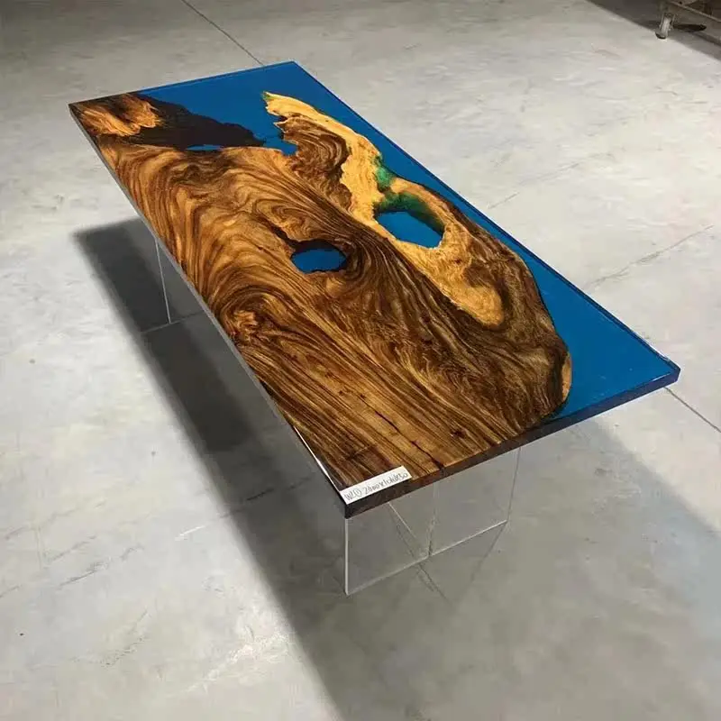 South American walnut resin large board table 240-100-5