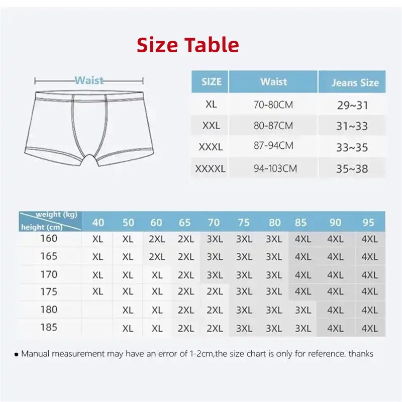 8Pcs/ Men\'s Underwear Sexy U-shaped Pouch Men\'s Soft Milk Silk Fashion Printed Boxer Shorts Comfortable Breathable Men\'s Shorts