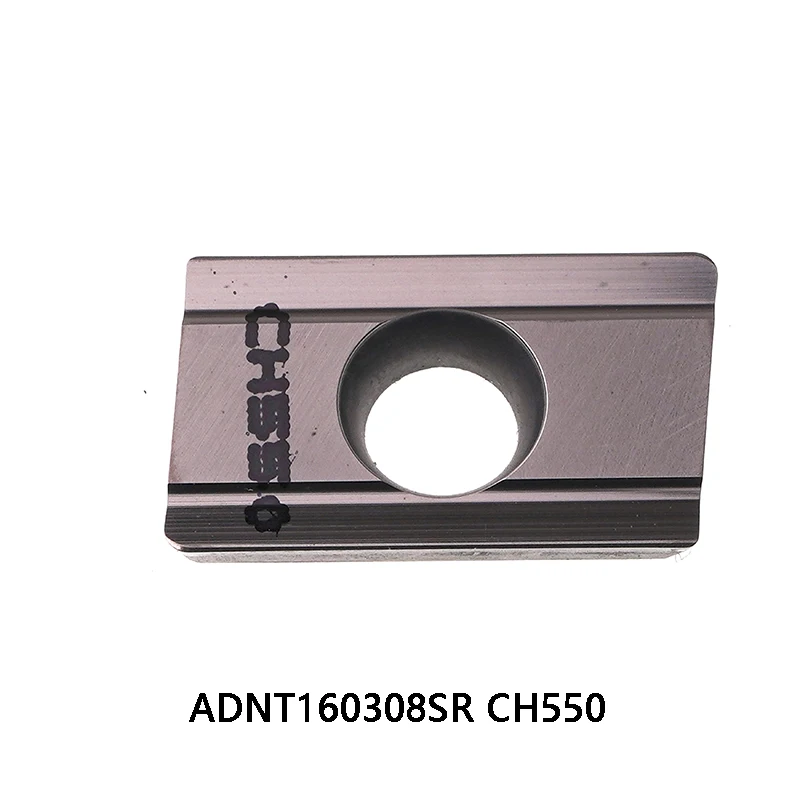 Original Adnt160308sr Ch550 Adnt160308 Pastilhas de Metal Duro Inserção Moagem 10 Peças Lote Ch550 Adnt 160308 sr