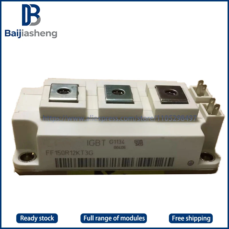 

FF150R12KT3G FF150R12KE3G BSM150GB120DN2 BSM200GB120DLC-E3256 BSM200GB120DN2B NEW AND ORIGINAL MODULE