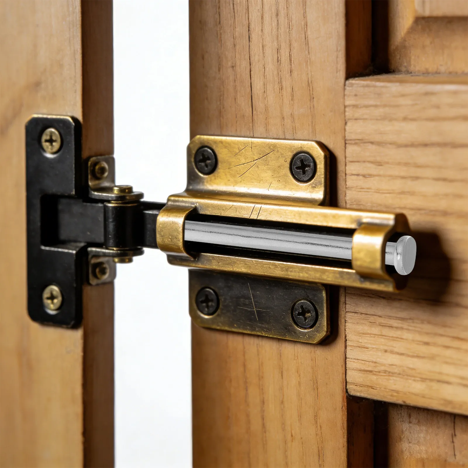 

6 шт. съемных петель для дверей из нержавеющей стали, усиленные, для внутренних деревянных дверей, бесшумные, устойчивые, регулируемые