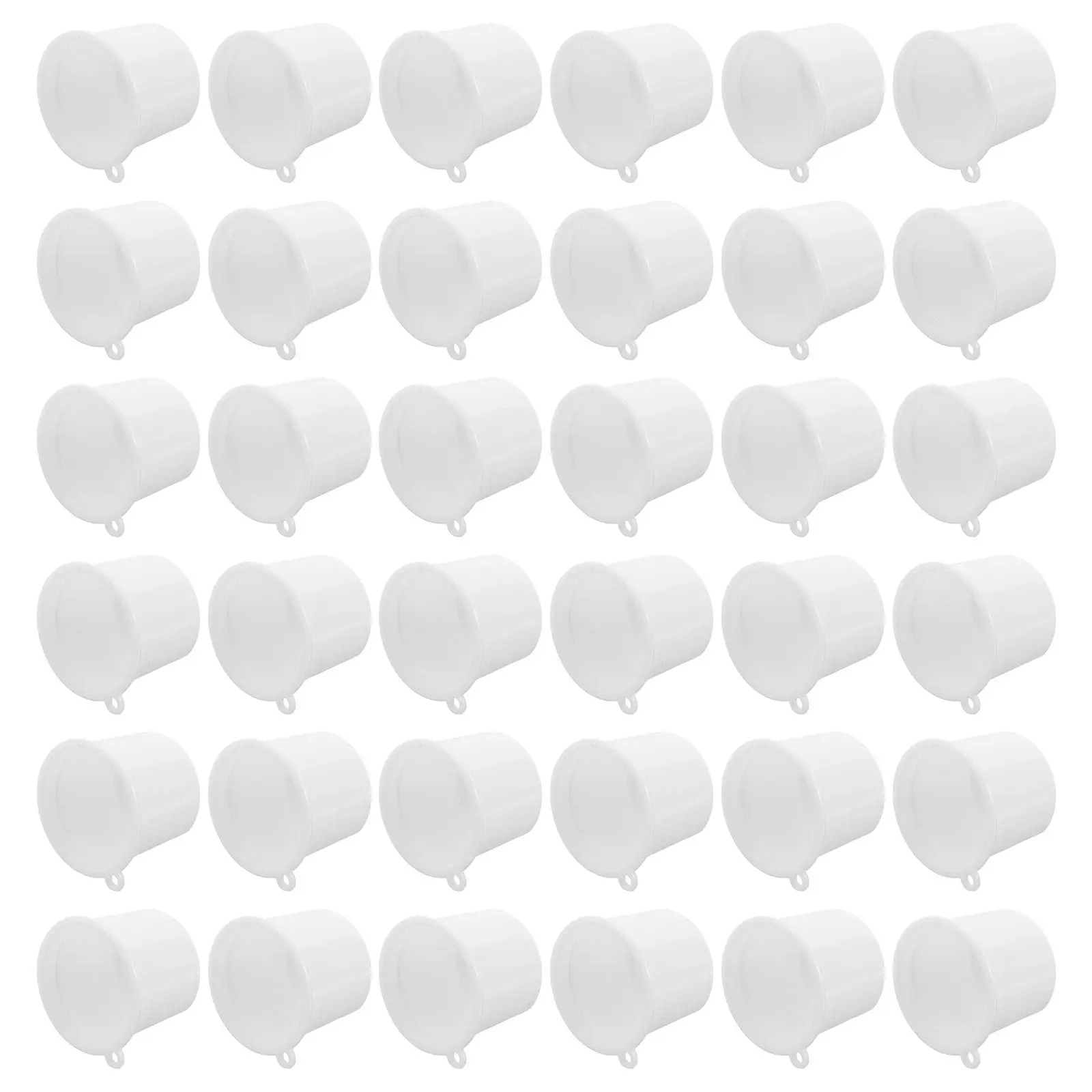 100Pcs Realistic Miniature Plastic Bowls Set for Dollhouse Kitchen Pretend Play Tiny House Accessories Micro Landscape Decor