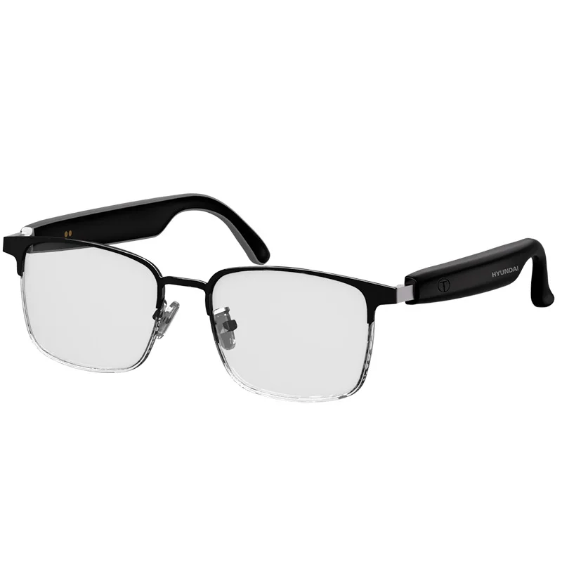 

AI intelligent translation black technology glasses 144 languages real-time conference translation wireless earphones