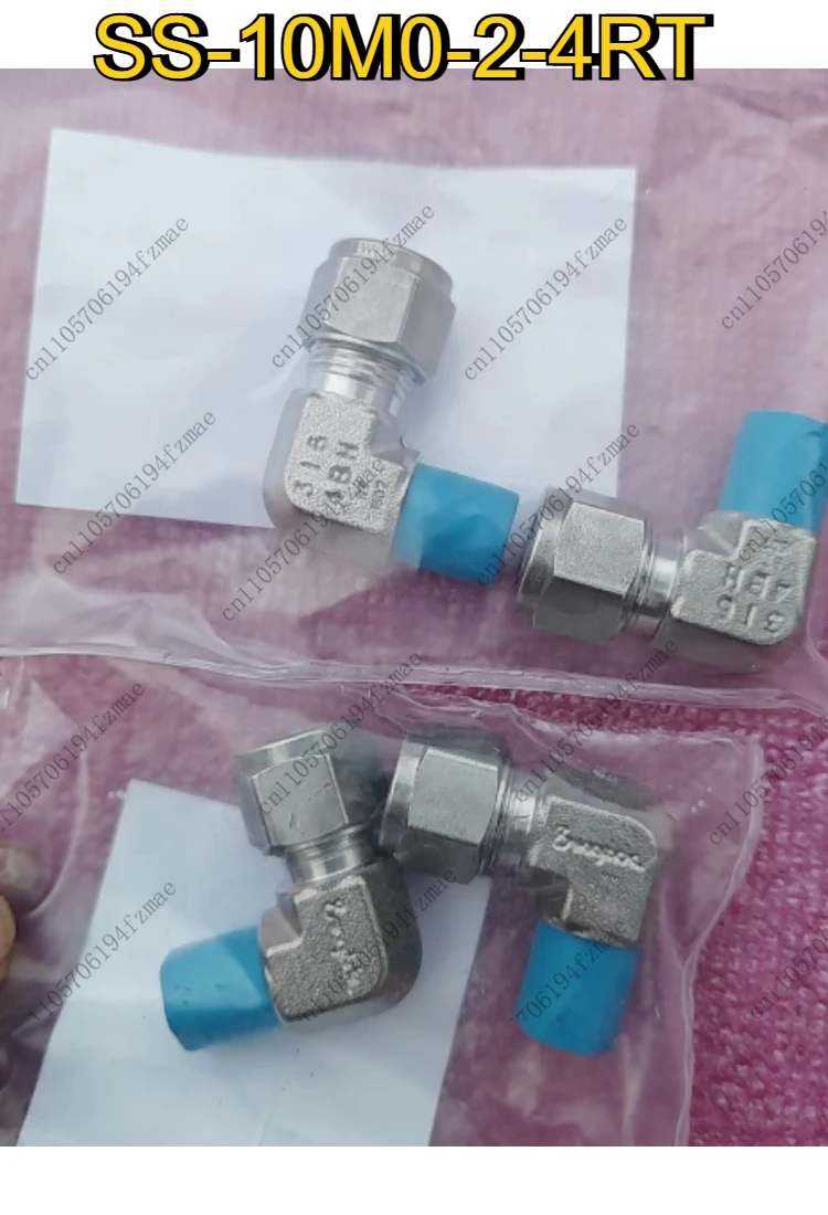

Accessories SS-10M0-2-4RT Stainless Steel Ferrule Pipe Connector, Male Thread Elbow