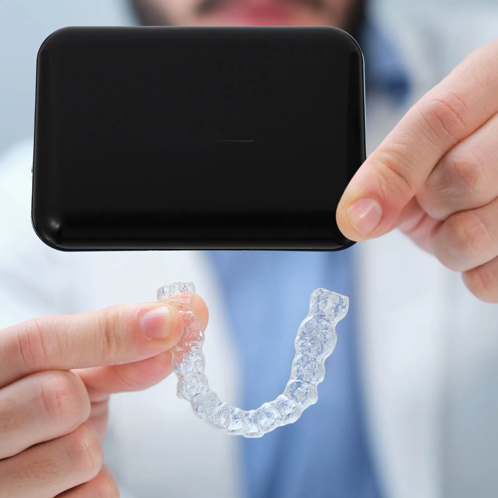

Premium Retainer Case for Orthodontic Appliances Lightweight Compact Scratch Resistant High Temperature Resistant Dental
