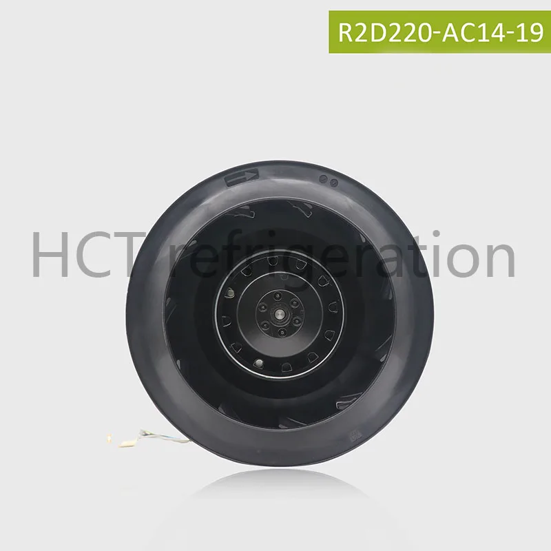Nuevo ventilador centrífugo de ventilación de sala de operaciones médica Original R2D220-AC14-19 400V 0.16A 74W 300Pa