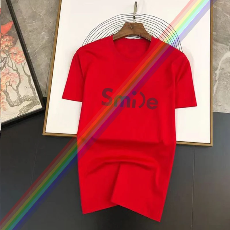 2025 Luxury Brand T-shirt For Men's/Women's Short Sleeved Tops Solid Color Fashion Casual Graphic Letter Print Tshirt Clothes image 5