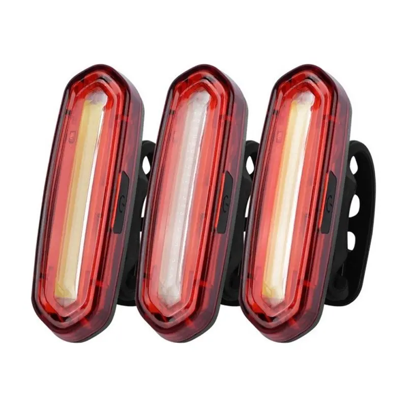 

Dropship-Cycling Tail Light USB Rechargeable LED Bike Rear Light For Mountain Road Bicycle Safety Night Riding Accessories, 3PCS