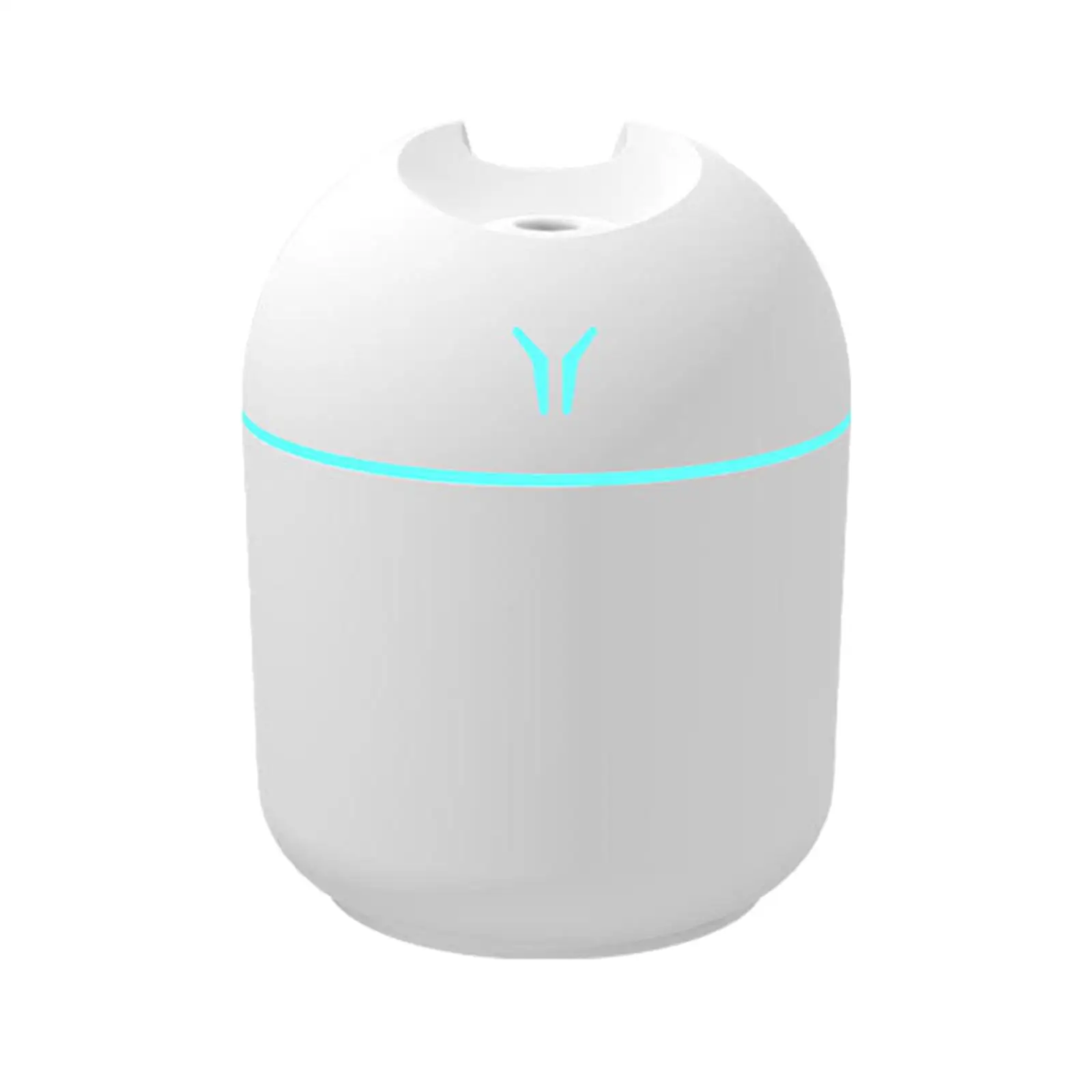 

USB Cool Mist Humidifier with LED Night Lamp Ultrasonic 200ml for SPA Office