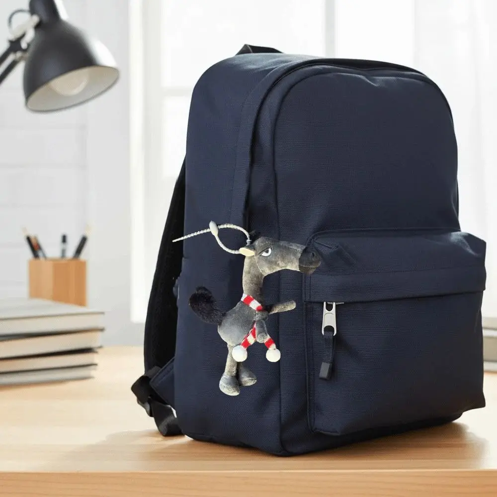 LLavero de caballo de dibujos animados para niños, artesanía de estilo de fantasía, muñeco de peluche de poni, adornos de peluche, caballo de simulación de juguete