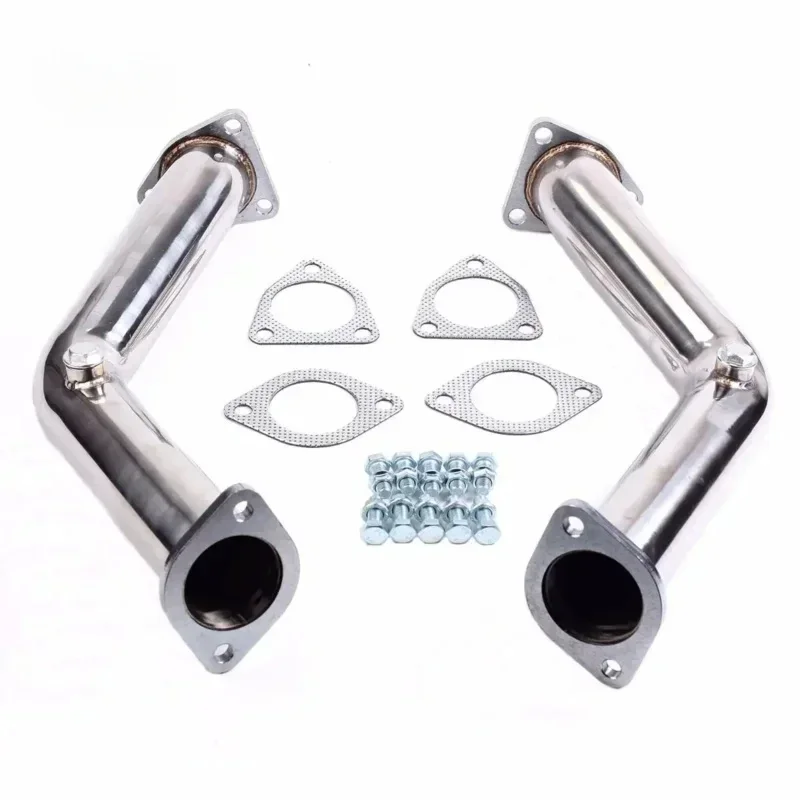 High Performance Exhaust Manifold Tube, Engine Parts, Downpipe Tubes for Nissan 350Z/G35 Coupe RACE, 03-07, Hot Sale