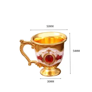 Glass of Rượu có dây đeo, kim loại chén, kiểu châu Âu, ly rượu vang trắng, mới 12 Cúp rượu kim loại bán hàng chính - 7