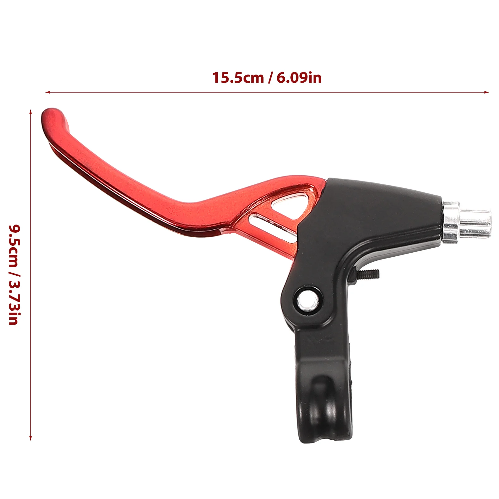 Bikes Bicycle Speed Racing All-aluminum Brake Handle Pair (red) 2pcs Cycling Brakes Variable Accessories Bicycles