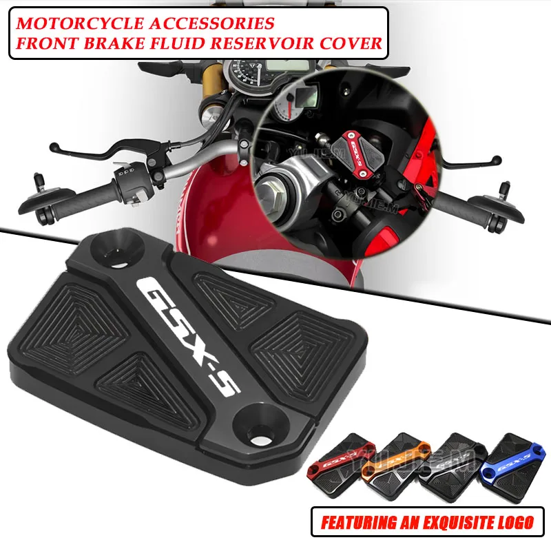 

For SUZUKI GSXR GSX-R GSXR1000 GSX-R600 GSX-R750 GSXR SV1000 SV650CNC Motorcycle Front Brake Fluid Reservoir Cap Cover,With Logo