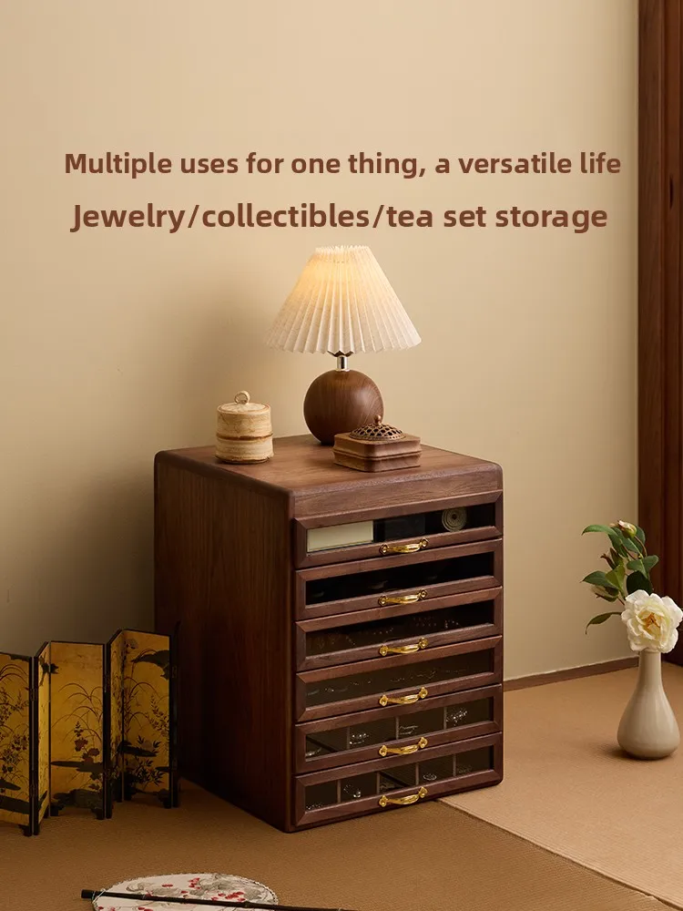 

ZMLjewelry storage box large capacity with drawer wooden jewelry box
