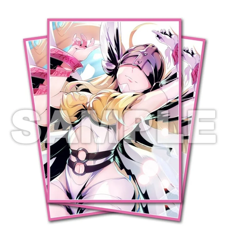 60 Sheet Card Holder Dukemon Angewomon Witchmon Dtcg Digimon Adventure Protection Diy Action Toy Figure Anime Game Collection