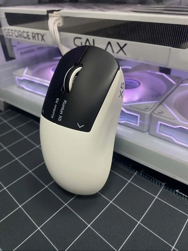 AULA kunlun x5 Wireless Gaming Mouse Dual 8K PAW3955 EVO Mice SSHS Electromagnetic Micro-switch 3-Mode Esports Gaming Mouse