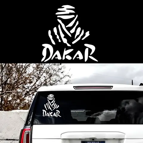 Car Motorcycle Sticker DAKAR Rally Game Auto Body Bumper Windows Motorcycle Laptop Walls Car Body Stickers Car Tuning Accessorie