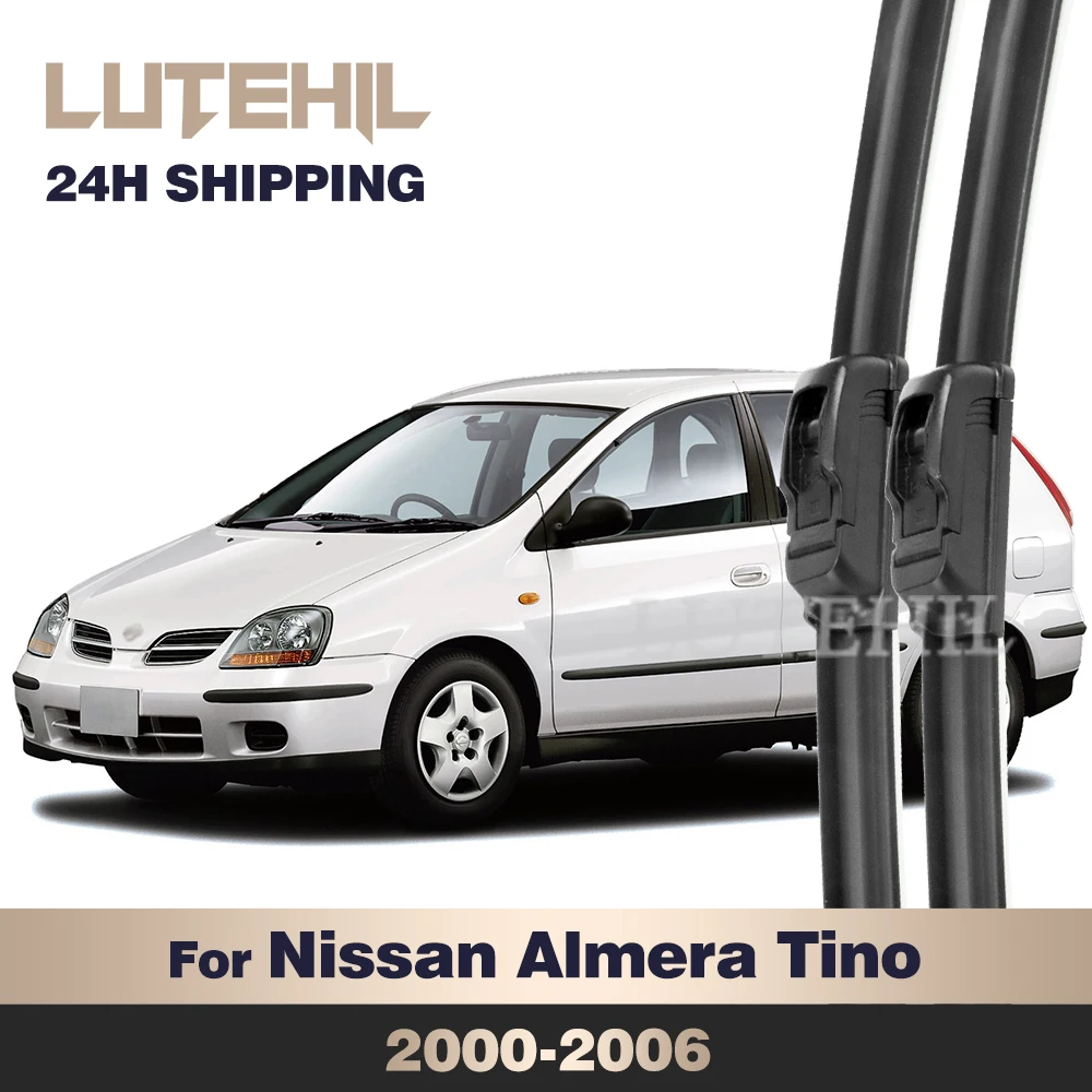 

Wiper Front Wiper Blades For Nissan Almera Tino N16 2000 2001 2002 2003 2004 2005 2006 Windshield Windscreen Front Window 26"18"