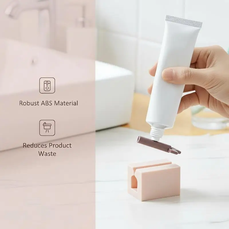 Toothpaste Squeezer Dispenser Face Wash Roller Toothpaste Tube Press Dental Cream Squeezer Bathroom Toothpaste Clip