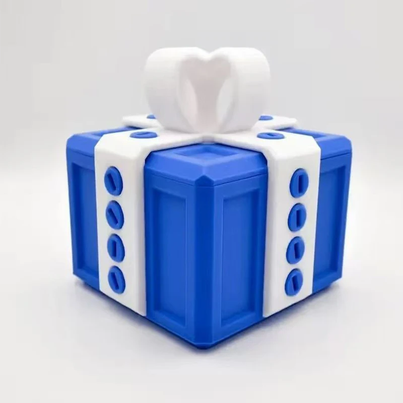 Annoying Gift Box with Screws Large Annoying Gift Boxes Prank Screw Box 3D Printed Figurines & Miniatures Card Container Gift image 6