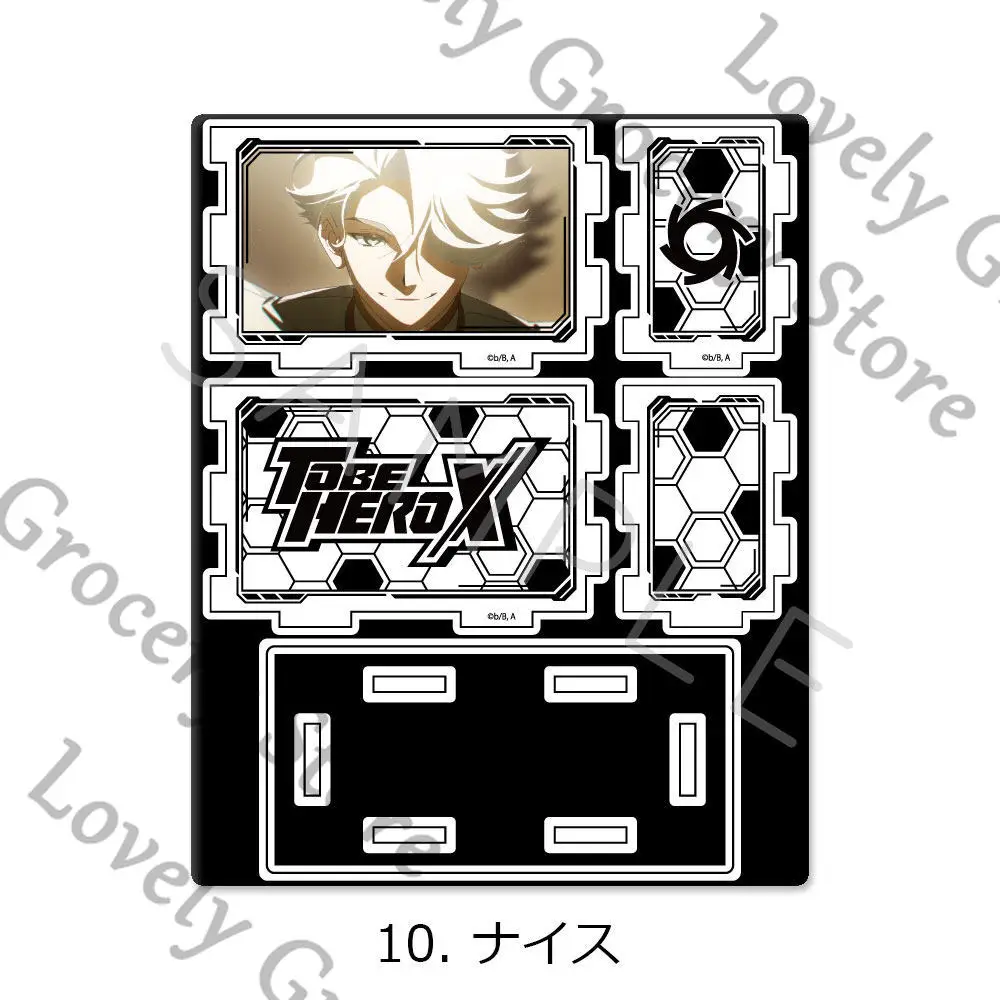 Genuine Anime ‌TO BE HERO X NICE GHOSTBLADE Cosplay Cartoon Acrylic Puzzle Standing Sign Indicative Board Stand Figure Fans Gift view 2