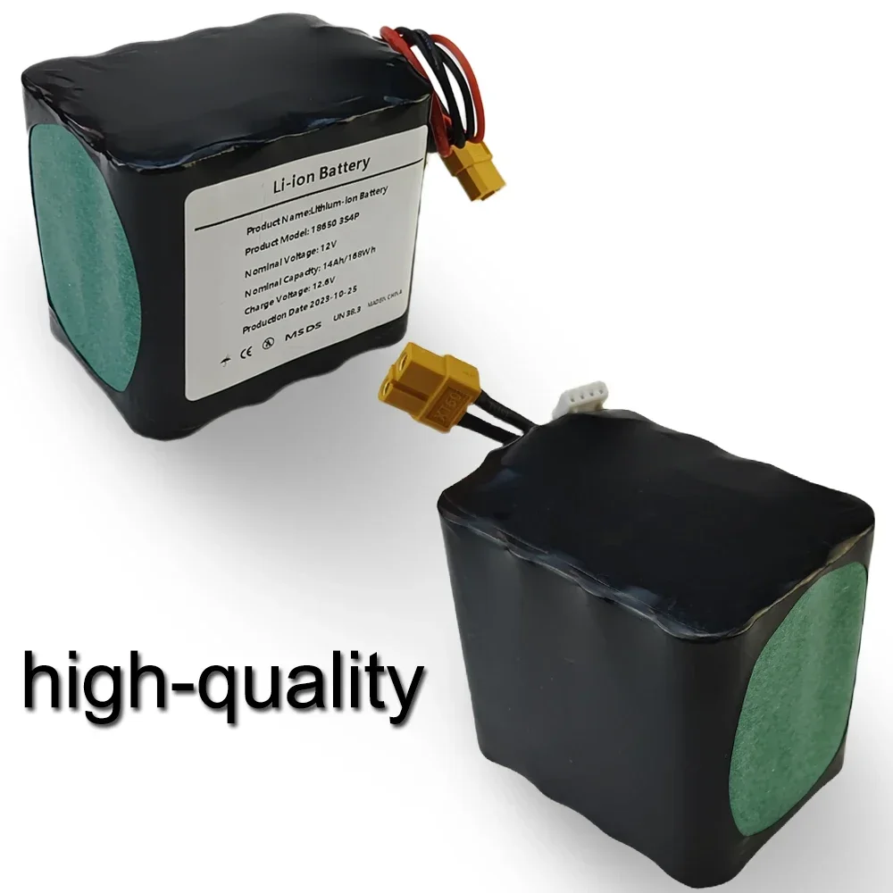18650 3S4P Rechargeable Li-ion Battery Pack 12V 14000mAh Battery Pack For Various RC Airplane Drone Quadrotor