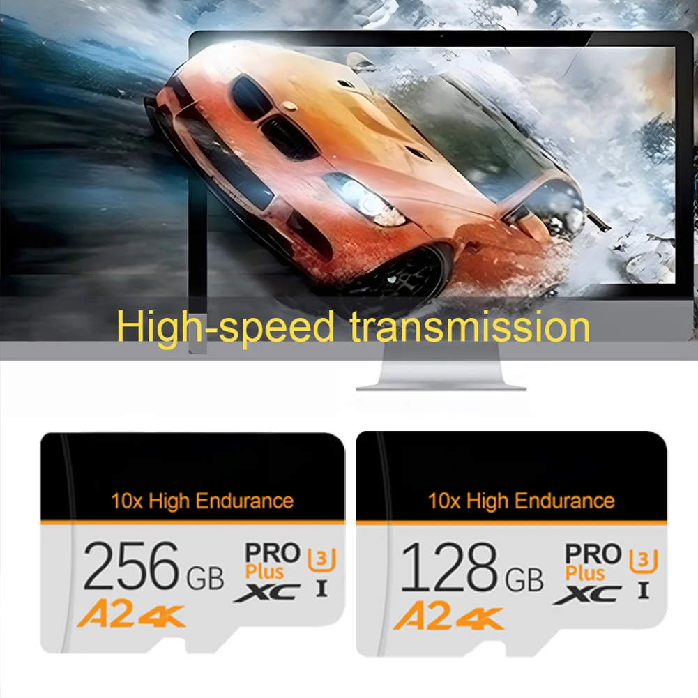 Tarjeta Micro SD de Alta Velocidad para Cámaras de Acción DJI Insta360, 128GB/256GB/64GB, 100MB/s, A2, V30, U3, Memoria Flash TF
